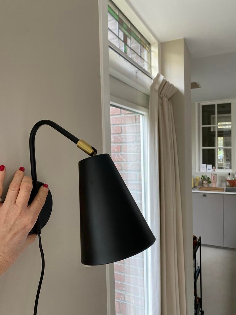 Charmante nieuwe wandlamp, Ophalen of Verzenden, Nieuw, Metaal