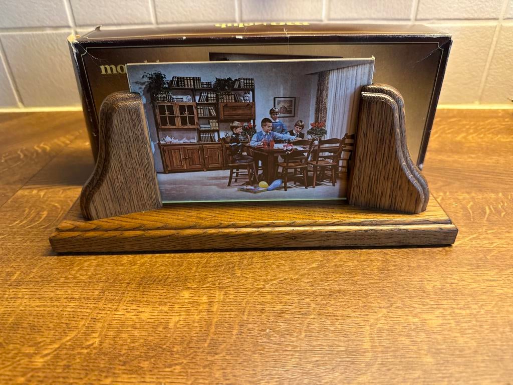 Eiken Fotolijst Oisterwijk - Vintage Houten Fotohouder, Ophalen of Verzenden, Nieuw