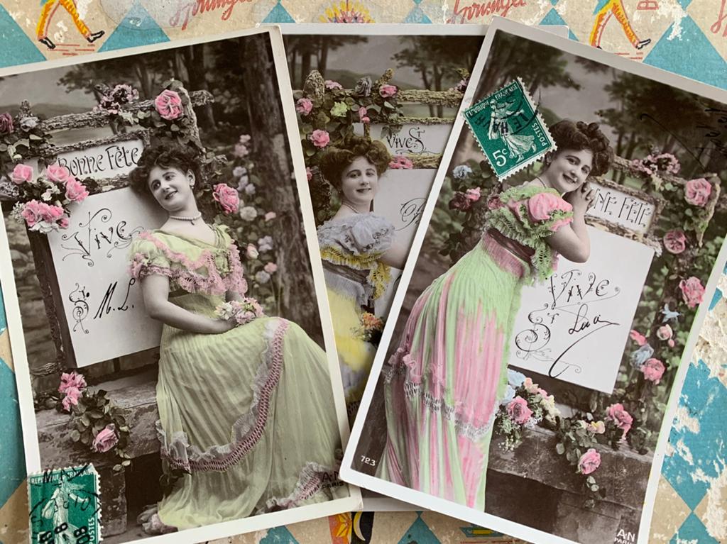 3x Vive Ste …, Ophalen of Verzenden, Voor 1920, Gelopen, Overige thema's