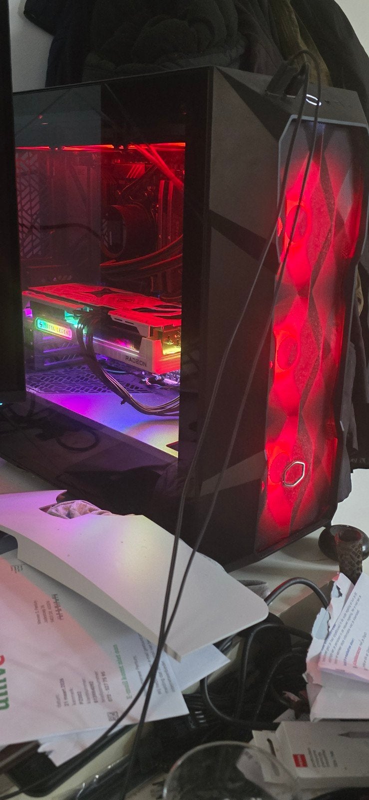 Krachtige Gaming PC (high end)- AMD Radeon, RGB Verlichting, Computers en Software, Desktop Pc's, Zo goed als nieuw, 4 Ghz of meer