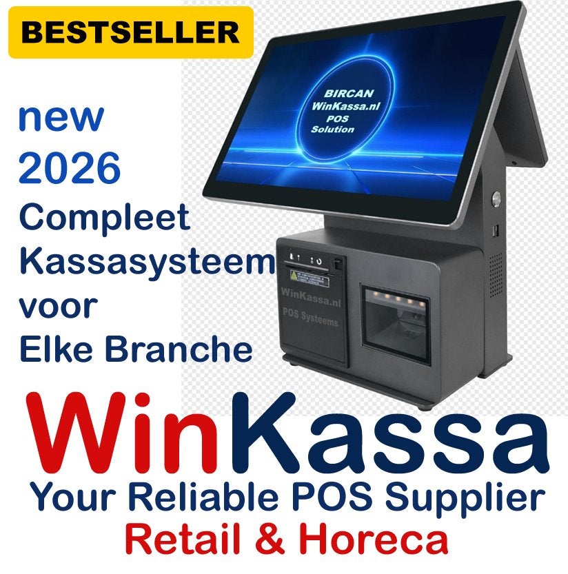 Compleet Kassasysteem +POS Software Tabakswinkel  Gemakshop, Ophalen of Verzenden, Nieuw, Windows