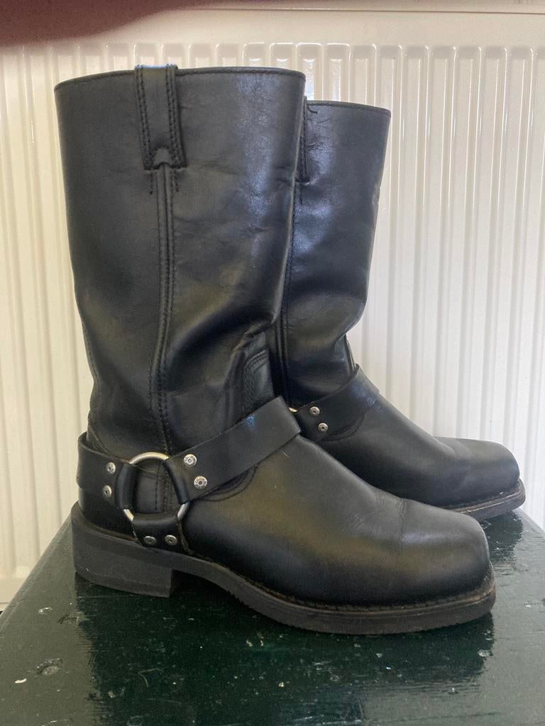 Harley Davidson Laarzen zwart leer maat 40, Ophalen of Verzenden, Tweedehands, Laarzen