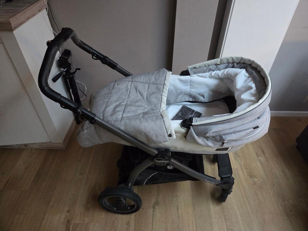 Peg Perego Book 5 Combiwagen met Reiswieg, Gebruikt, Combiwagen, Verstelbare duwstang, Ophalen