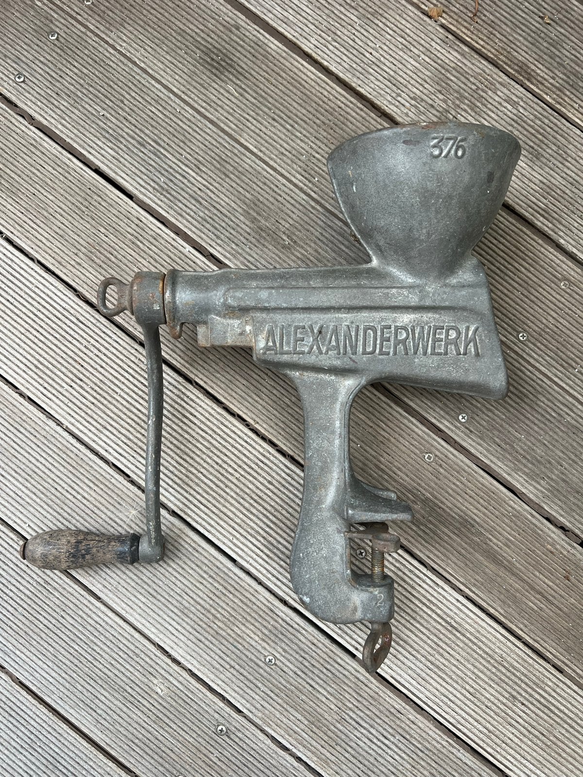 Antieke Vleesmolen Alexanderwerk - Vintage Keukenmachine, Ophalen