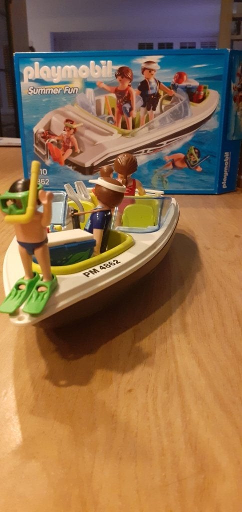 Playmobil Summerfun 4862 Speedboot, Ophalen, Gebruikt, Complete set, Summer fun