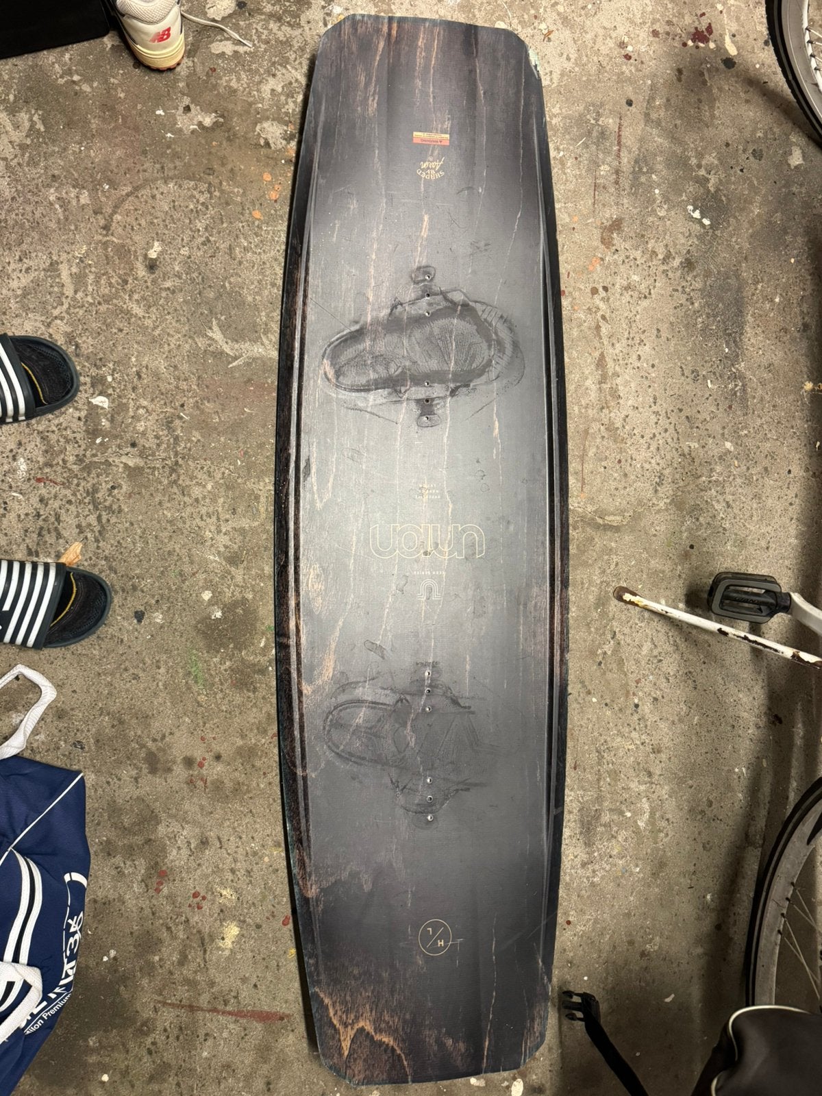 Wakeboard met bindingen, Watersport en Boten, Ophalen of Verzenden, Gebruikt, Board en Schoenen