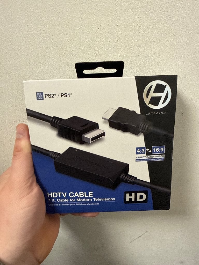 Hyperkin HDMI Kabel voor PlayStation 1 & 2 (PS1/PS2) – HDTV, Audio, Tv en Foto, Verzenden, Nieuw, 2 tot 5 meter, HDMI-kabel