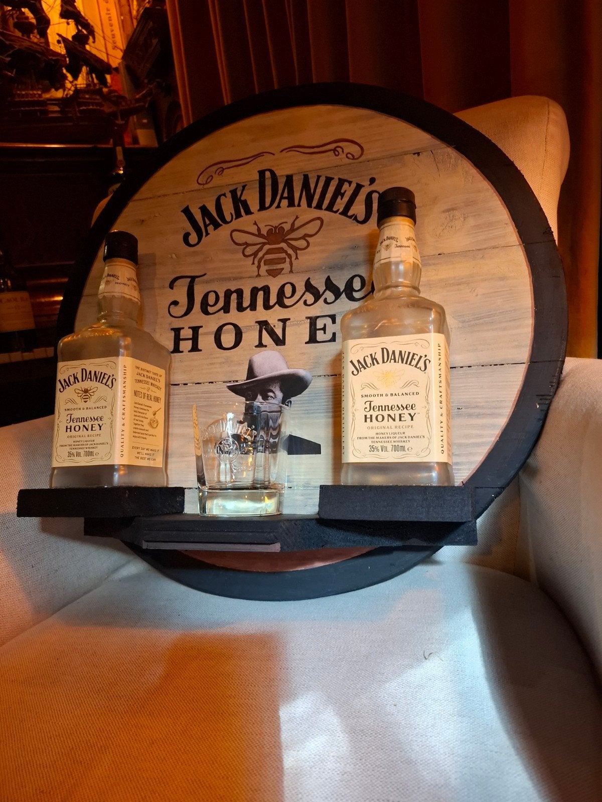 whiskey jack daniels honey wand decoratie, Ophalen of Verzenden