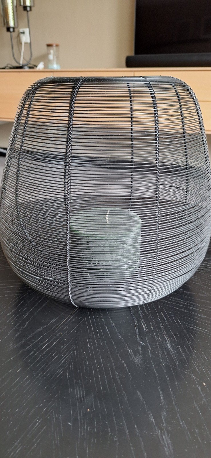 Windlicht, Ophalen of Verzenden, Zo goed als nieuw, Overige materialen