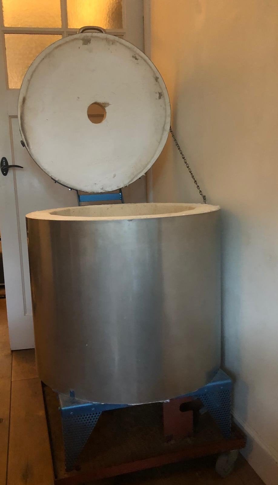 Raku Keramiekoven met toebehoren, Ophalen of Verzenden, Gebruikt