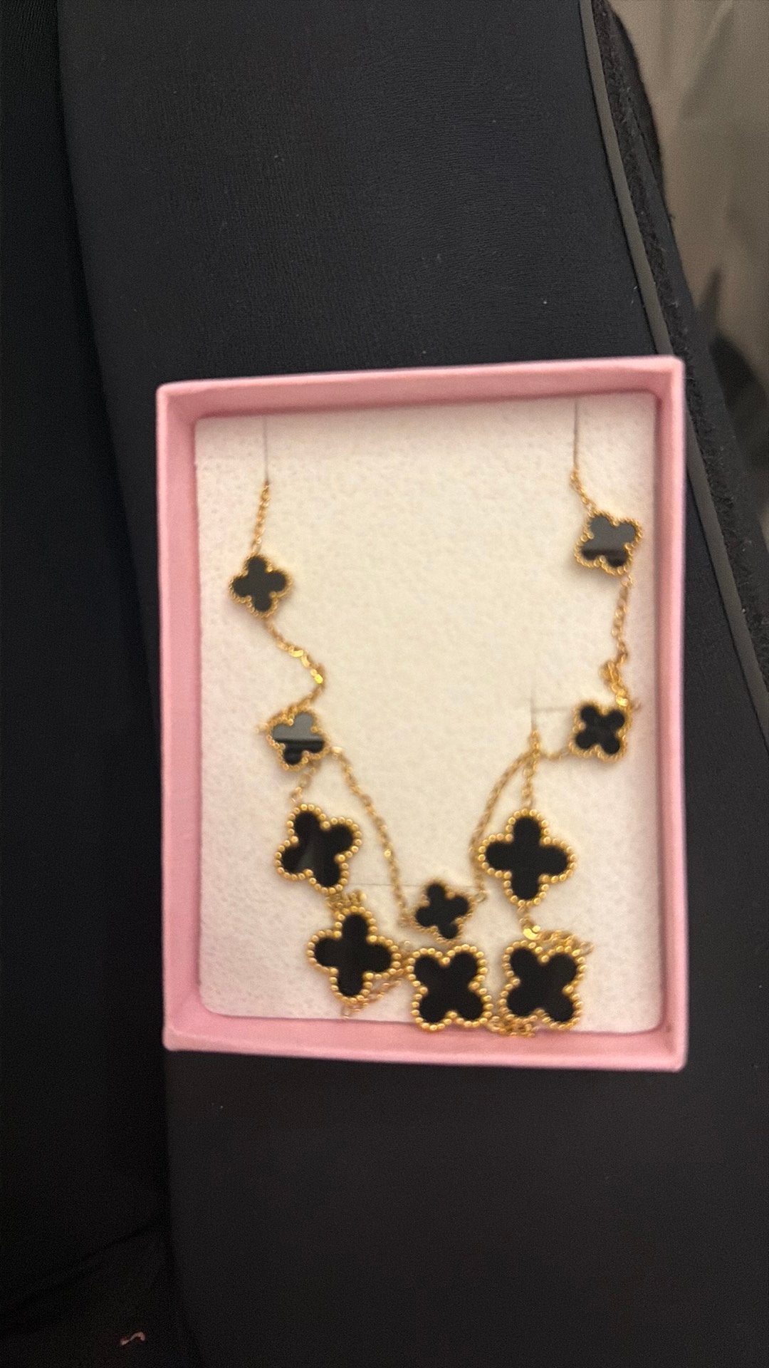 Cartier ketting & armband zwart goud, Ophalen of Verzenden, Nieuw, Goud