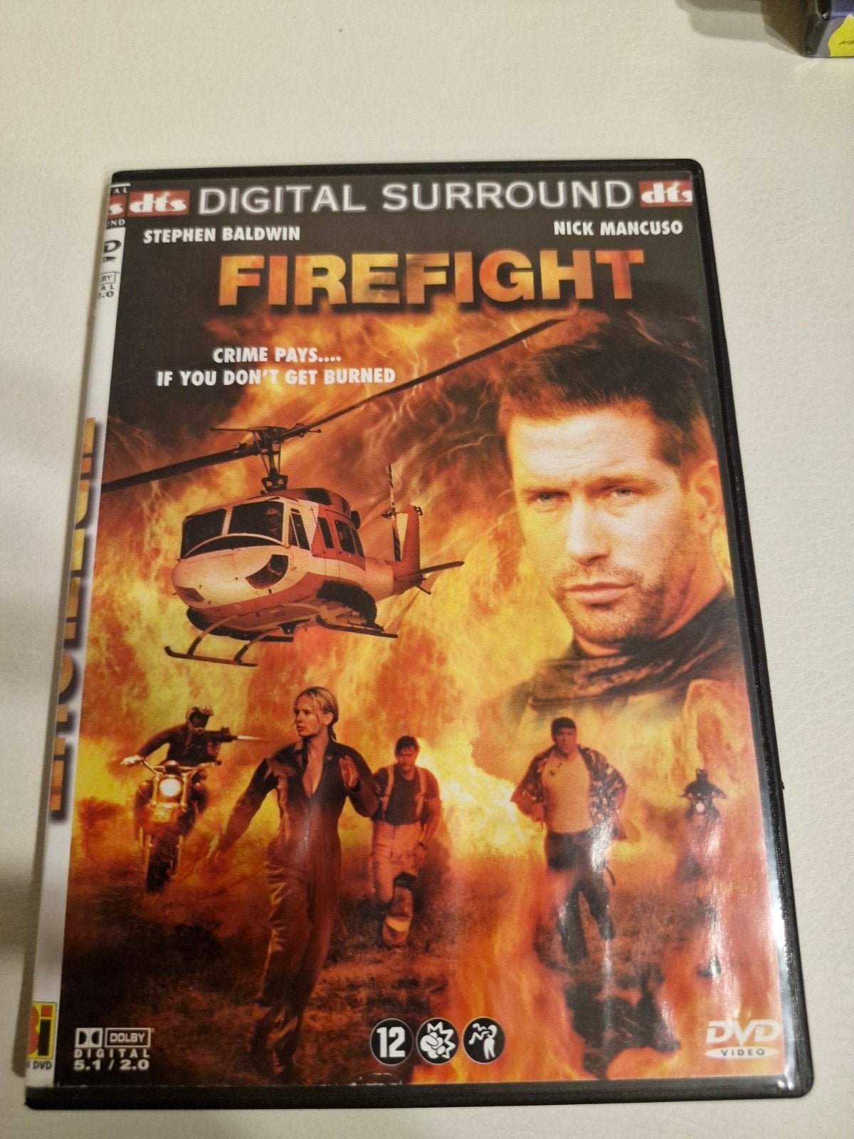 Firefight DVD - Actiethriller met Stephen Baldwin, Nederlands, Actiethriller, Ophalen of Verzenden, Vanaf 12 jaar