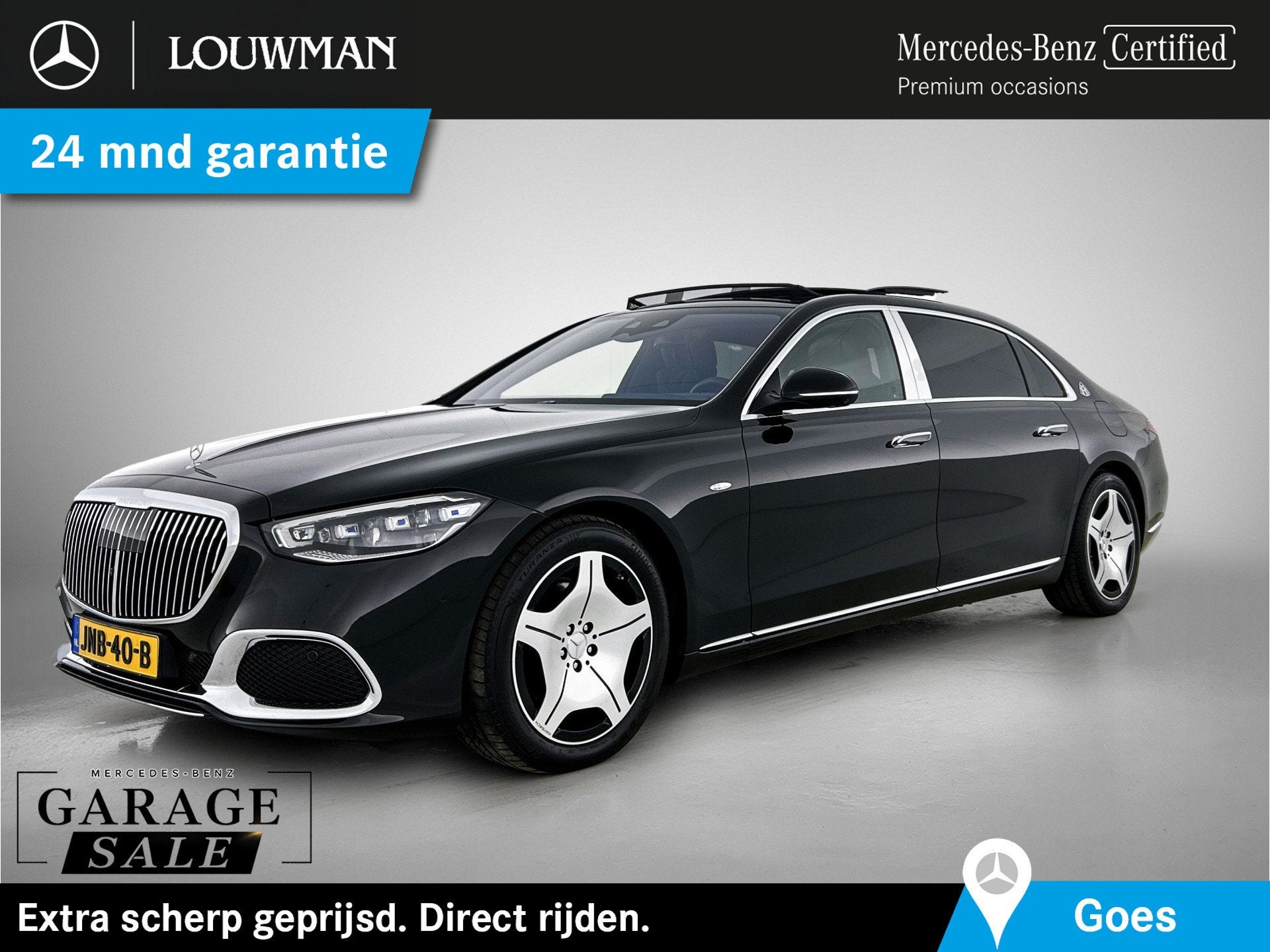 Mercedes-Benz S-Klasse 580 e 4MATIC Maybach | Glas coating P, Auto's, Mercedes-Benz, Automaat, 12 maanden, Gebruikt, Maybach S-Klasse