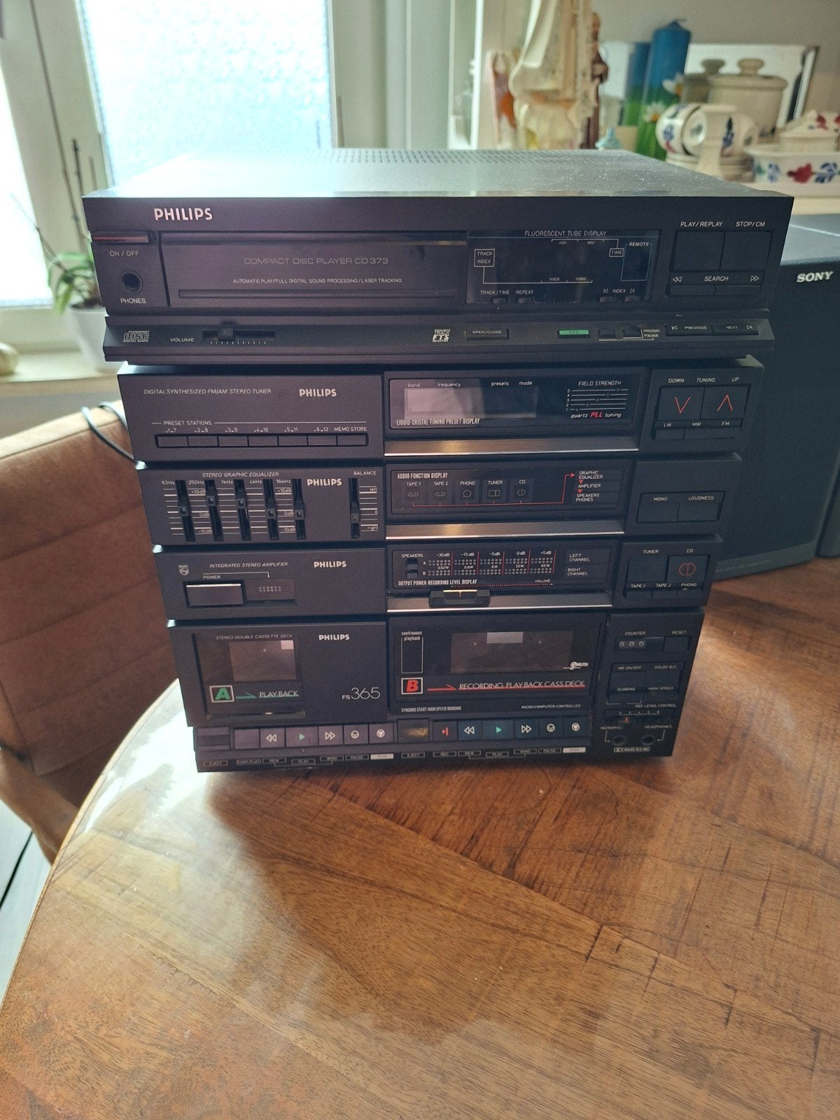 philips stereo toren, Ophalen of Verzenden, Sony