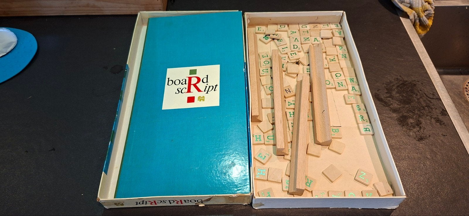 Board ScRipt - Vintage Woordspel van Jumbo, Drie of vier spelers, Ophalen, Gebruikt, Jumbo