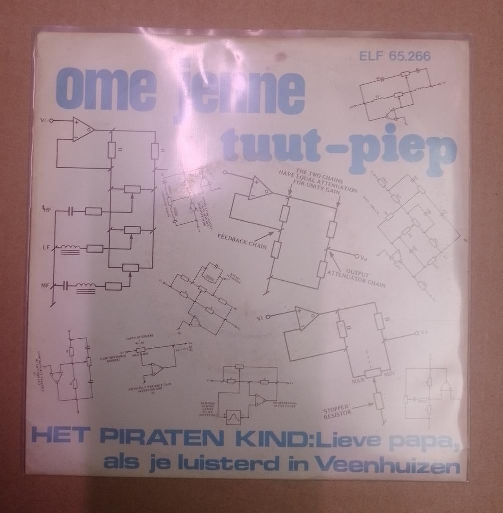 Ome Jenne - tuut-piep., Cd's en Dvd's, Vinyl Singles, Ophalen of Verzenden, Zo goed als nieuw, Nederlandstalig