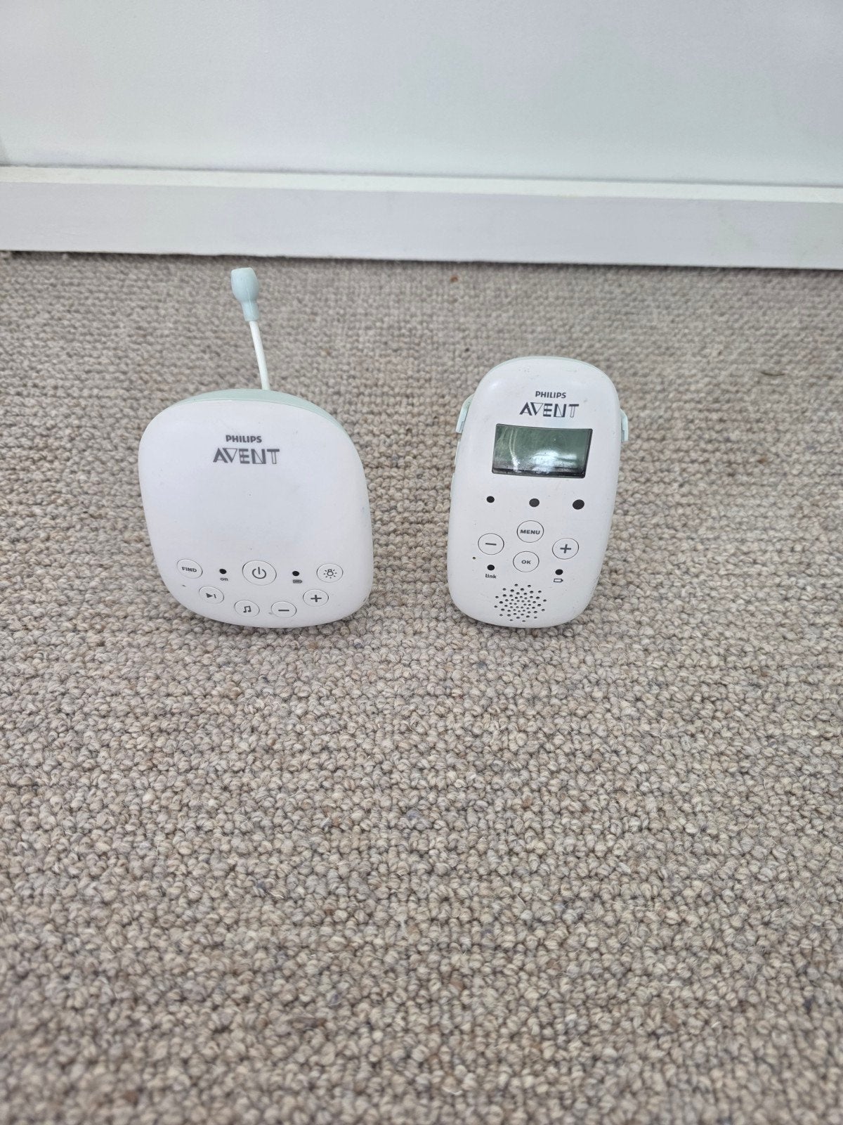 Philips Avent SCD711 DECT Babyfoon met 3 adapters, Kinderen en Baby's, Babyfoons, Ophalen of Verzenden