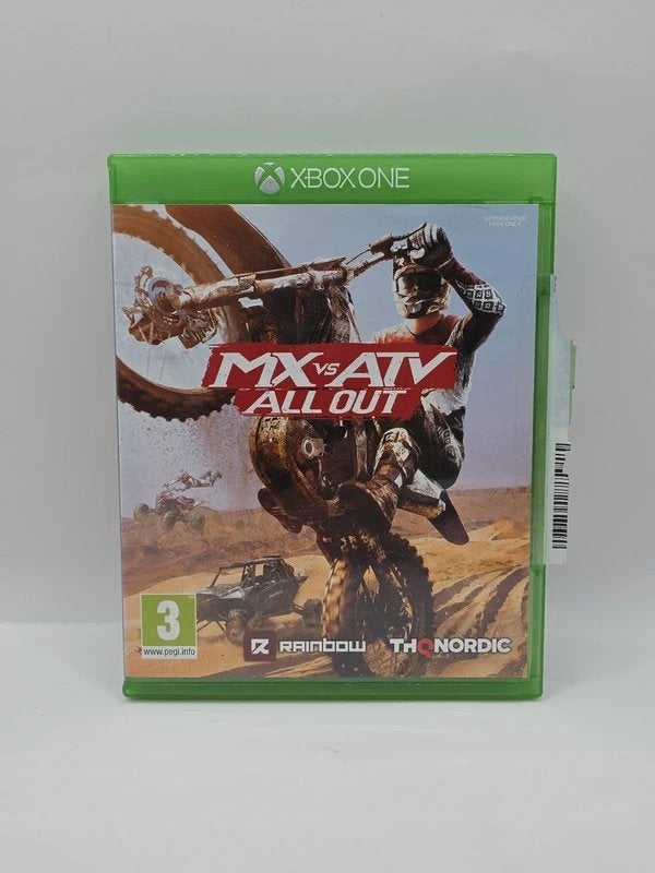 MX vs ATV All Out Xbox One, Microsoft Corporation One Microsoft Way Redmond, WA 98052-6399 United States of America (Verenigde Staten) 📞 Telefoon: +1 425-882-8080 support@microsoft.com