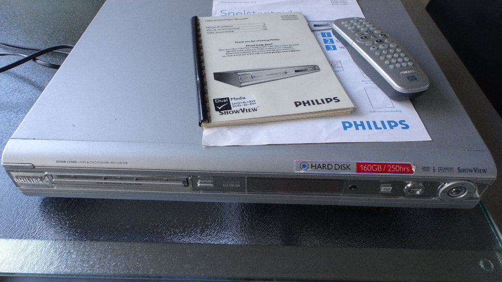 hard disc recorder, Ophalen of Verzenden, Zo goed als nieuw, Philips, Met harddisk