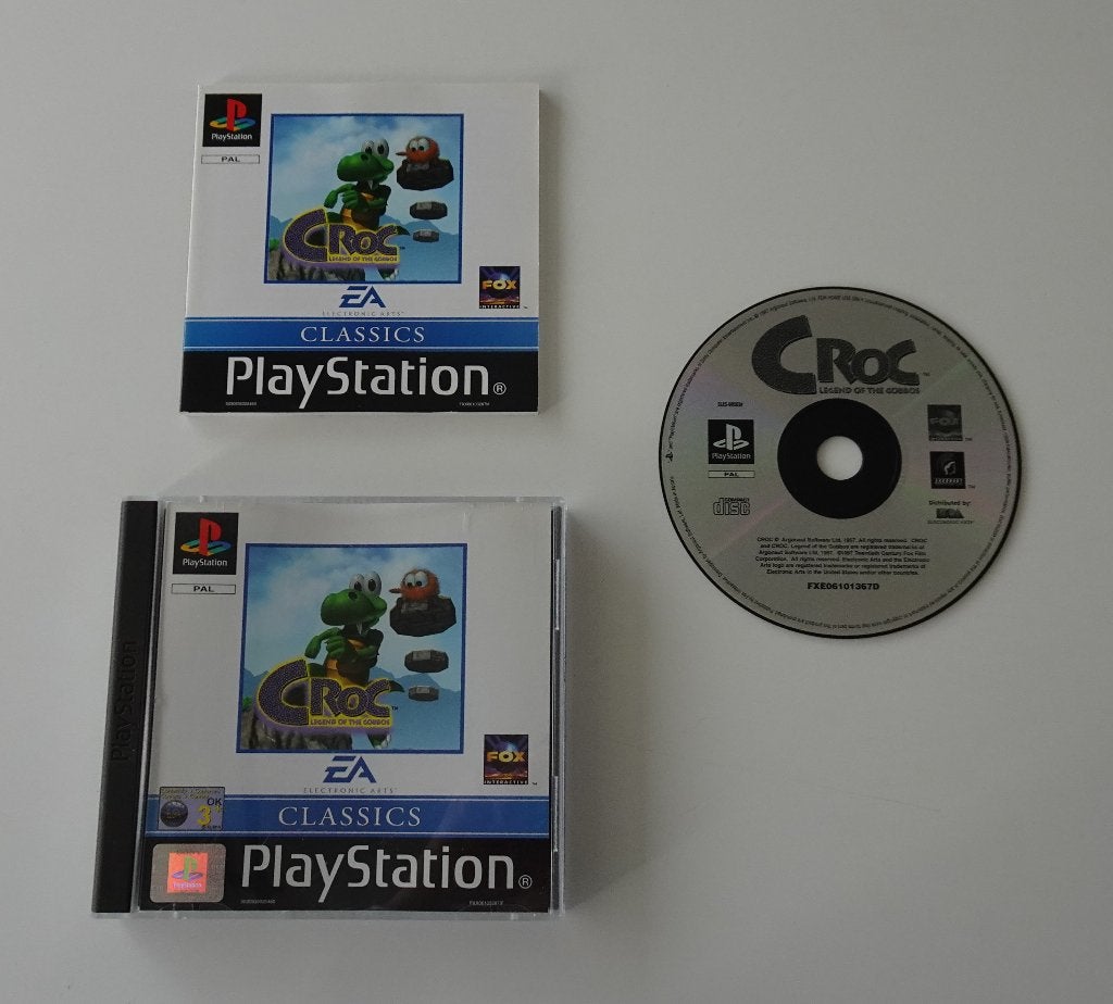 Croc: Legend Of The Gobbos compleet voor Sony PlayStation, Spelcomputers en Games, Ophalen, Overige genres, 1 speler, Zo goed als nieuw
