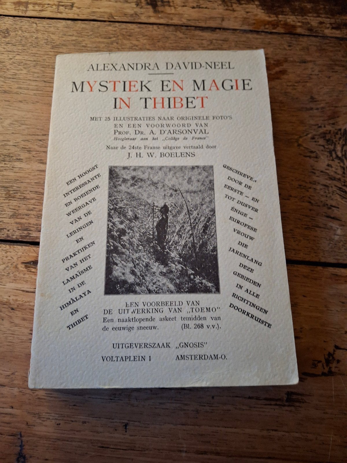 Mystiek en Magie in Thibet. J.H.W. Boelens., Ophalen of Verzenden, Zo goed als nieuw, Spiritualiteit algemeen, Achtergrond en Informatie
