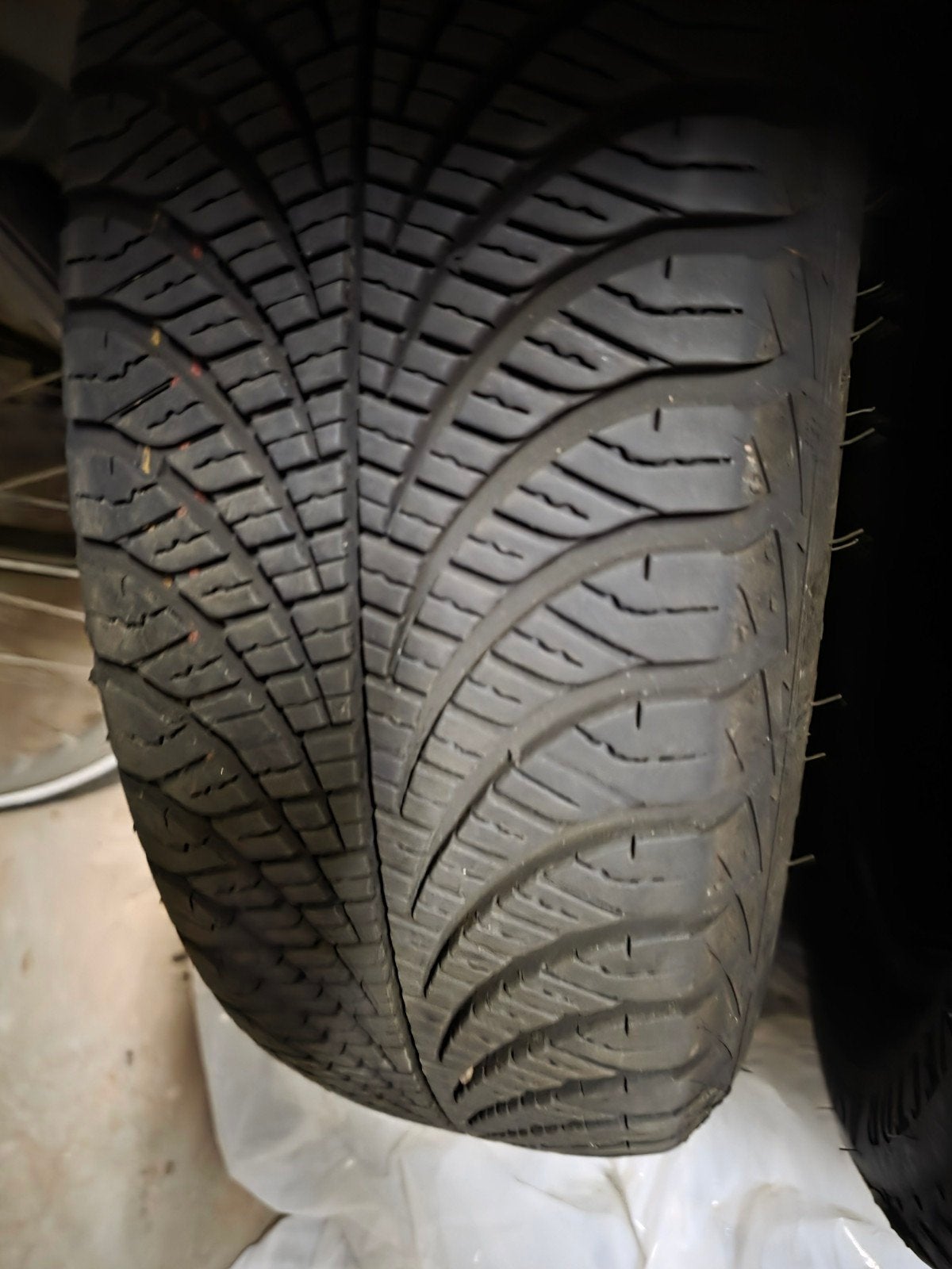 Goodyear Vector All Seasons banden 165/65R15 (bijna nieuw), Gebruikt, 15 inch, Ophalen of Verzenden, All Season