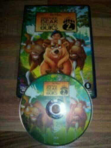 Walt Disney BROTHER BEAR 2 in goede staat, Tekenfilm, Verzenden, Amerikaans, Zo goed als nieuw