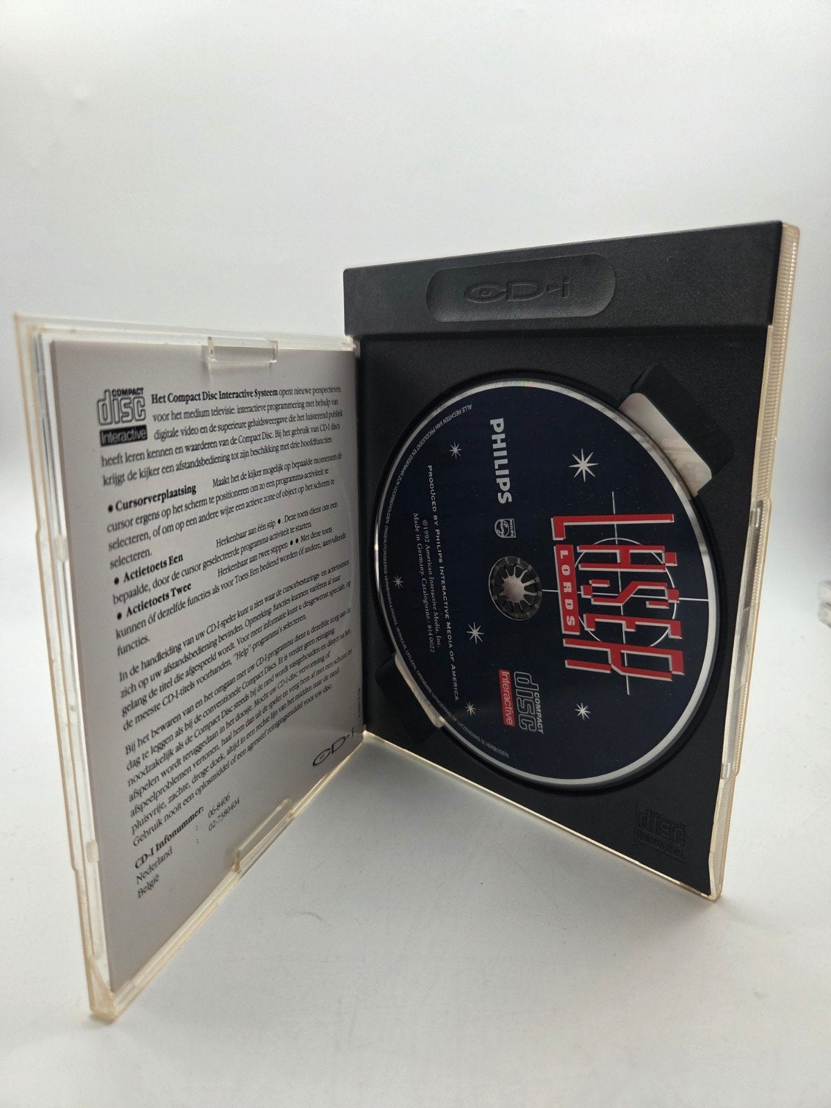 Laser Lords - CD-i Interactive Space Adventure, Spelcomputers en Games, Avontuur en Actie, Philips Interactive Media of America