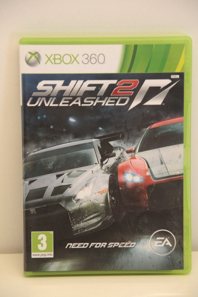Need For Speed: Shift 2 Unleashed. Xbox 360, 1 speler, Racen en Vliegen, Ophalen of Verzenden, Zo goed als nieuw