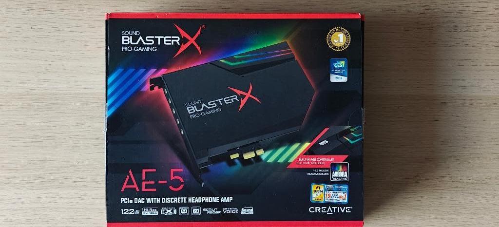 Creative Sound BlasterX AE-5, Ophalen of Verzenden, Gebruikt, Intern, Creative Soundblaster