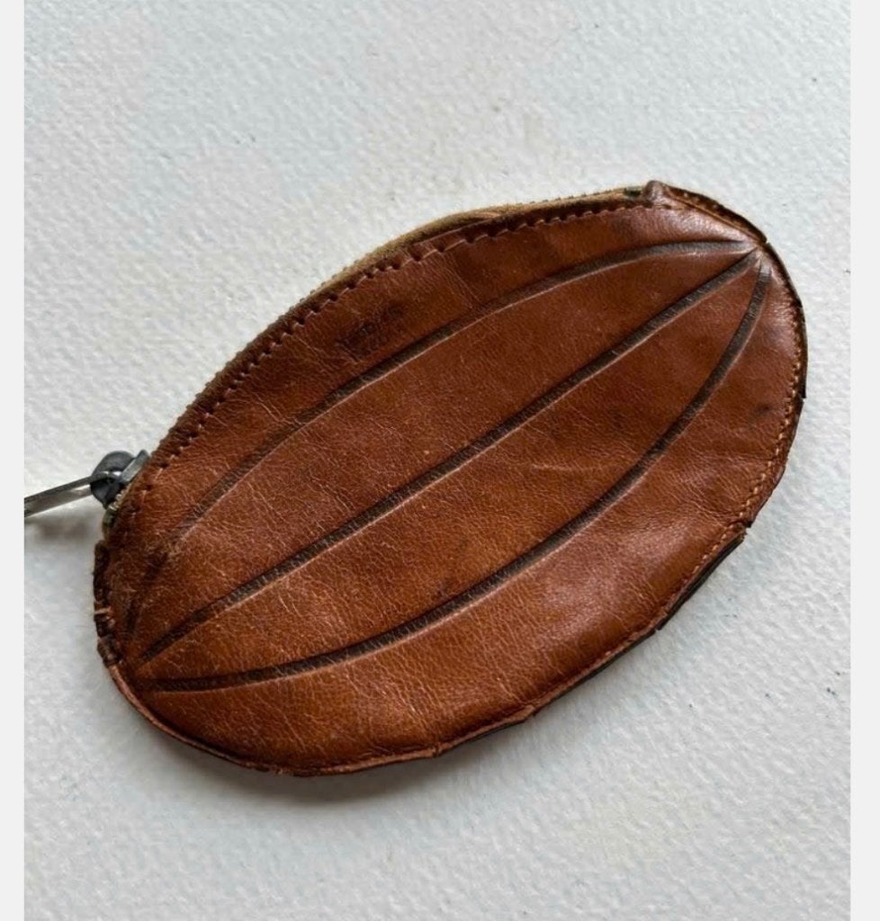 Portomonaie vintage in baseball vorm 11 x 7 cm, Ophalen of Verzenden