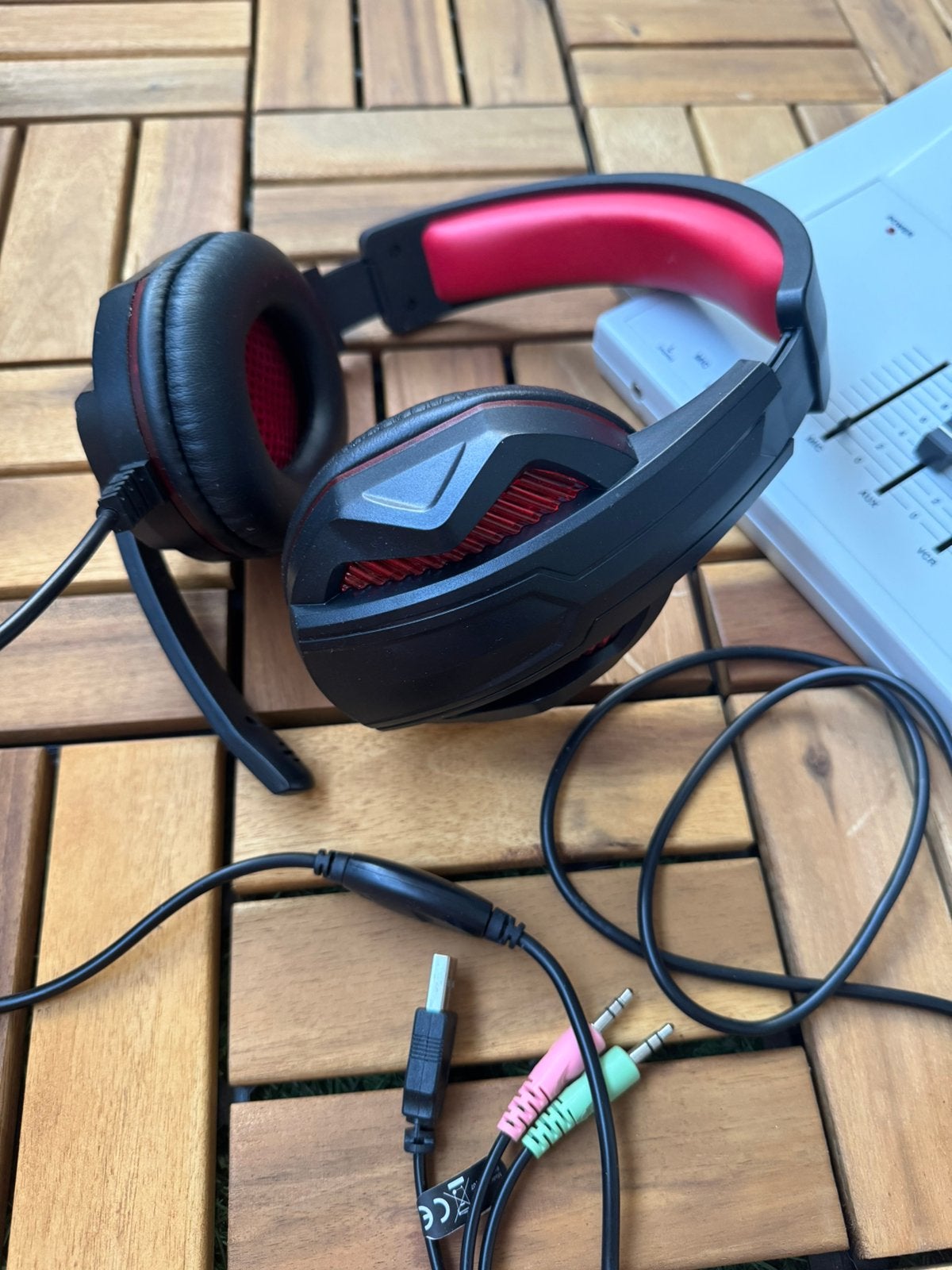 Koptelefoon met microfoon, Computers en Software, Headsets, Ophalen, Gaming headset, Gebruikt