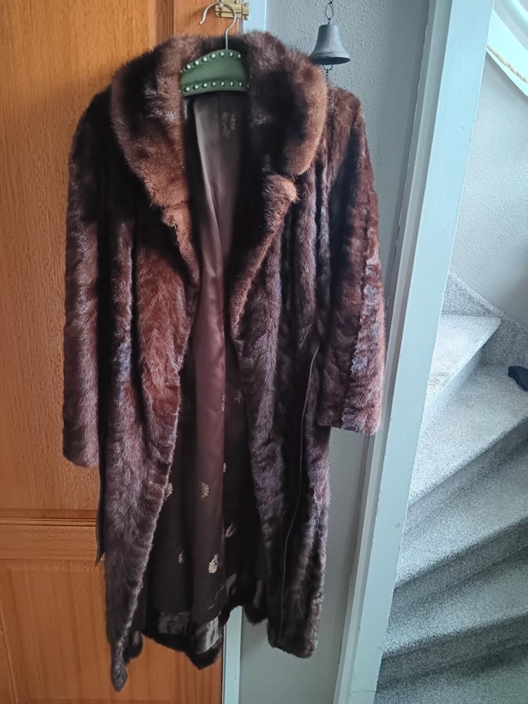 Elegante Bontmantel - Vintage Bruin, Kleding | Dames, Ophalen, Gedragen, Maat 38/40 (M), Bruin