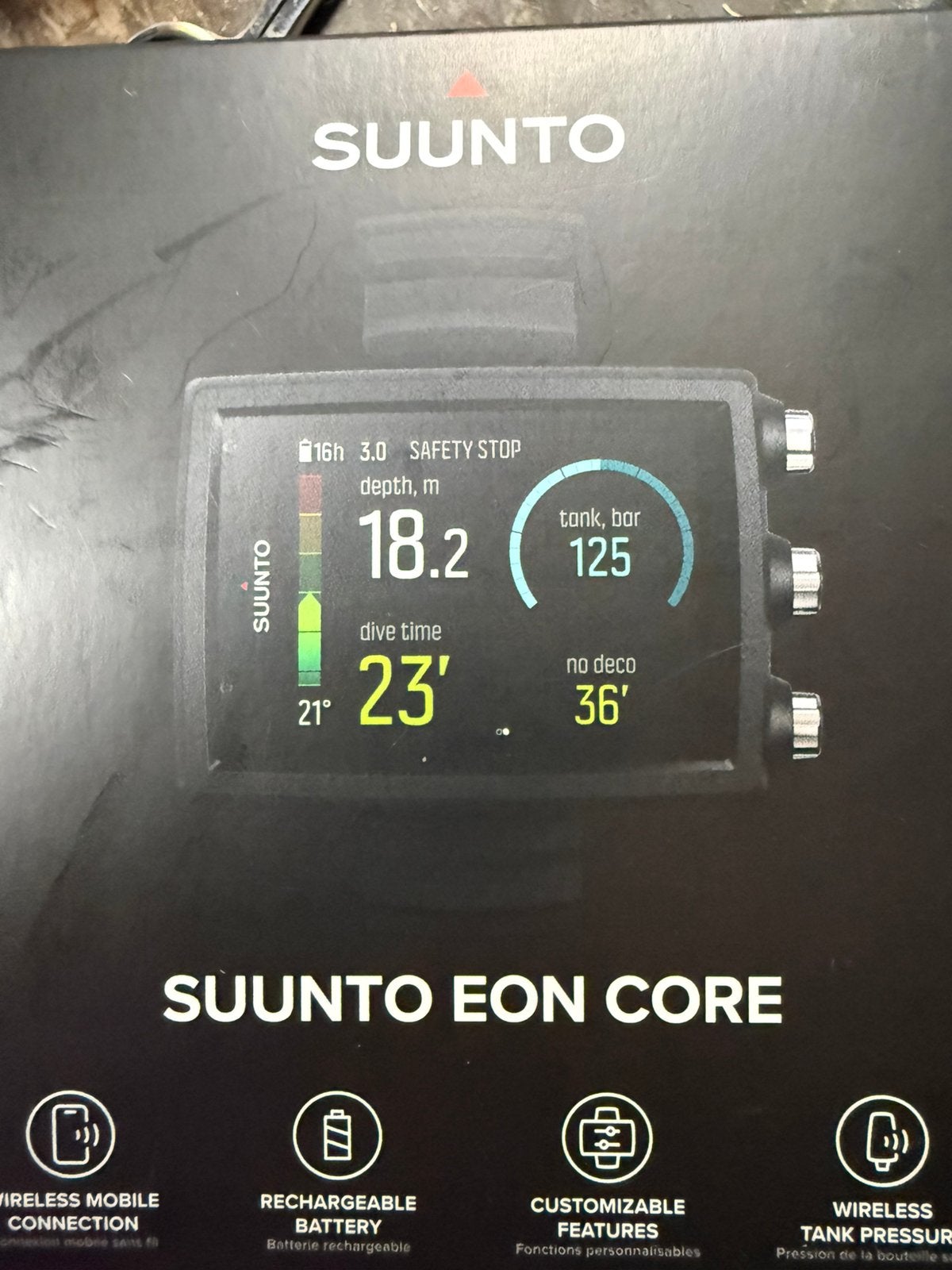 Suunto eon core duik computer, Ophalen of Verzenden, Nieuw, Duikcomputer