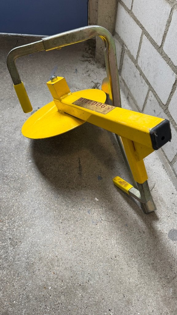 Bulldog Auto/Caravan/Aanhanger Clamp wielklem, Ophalen, Zo goed als nieuw