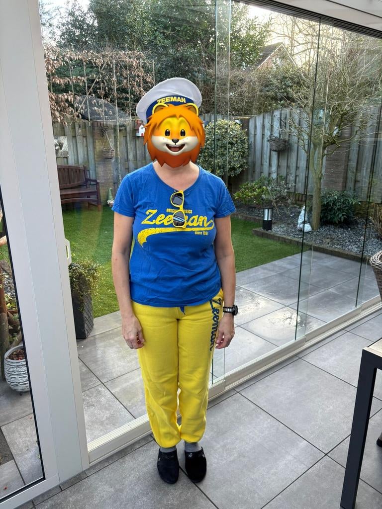 Zeeman Carnavalspak Maat 38/M, Ophalen of Verzenden, Gebruikt, Carnaval