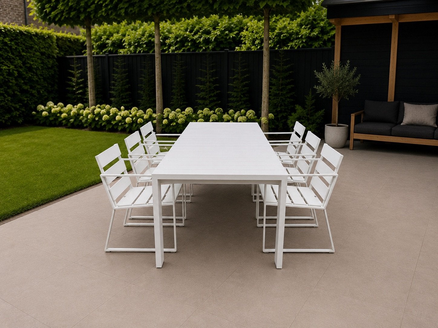Borek Samos Tuinset Loungeset, Ophalen, Zo goed als nieuw, Wicker