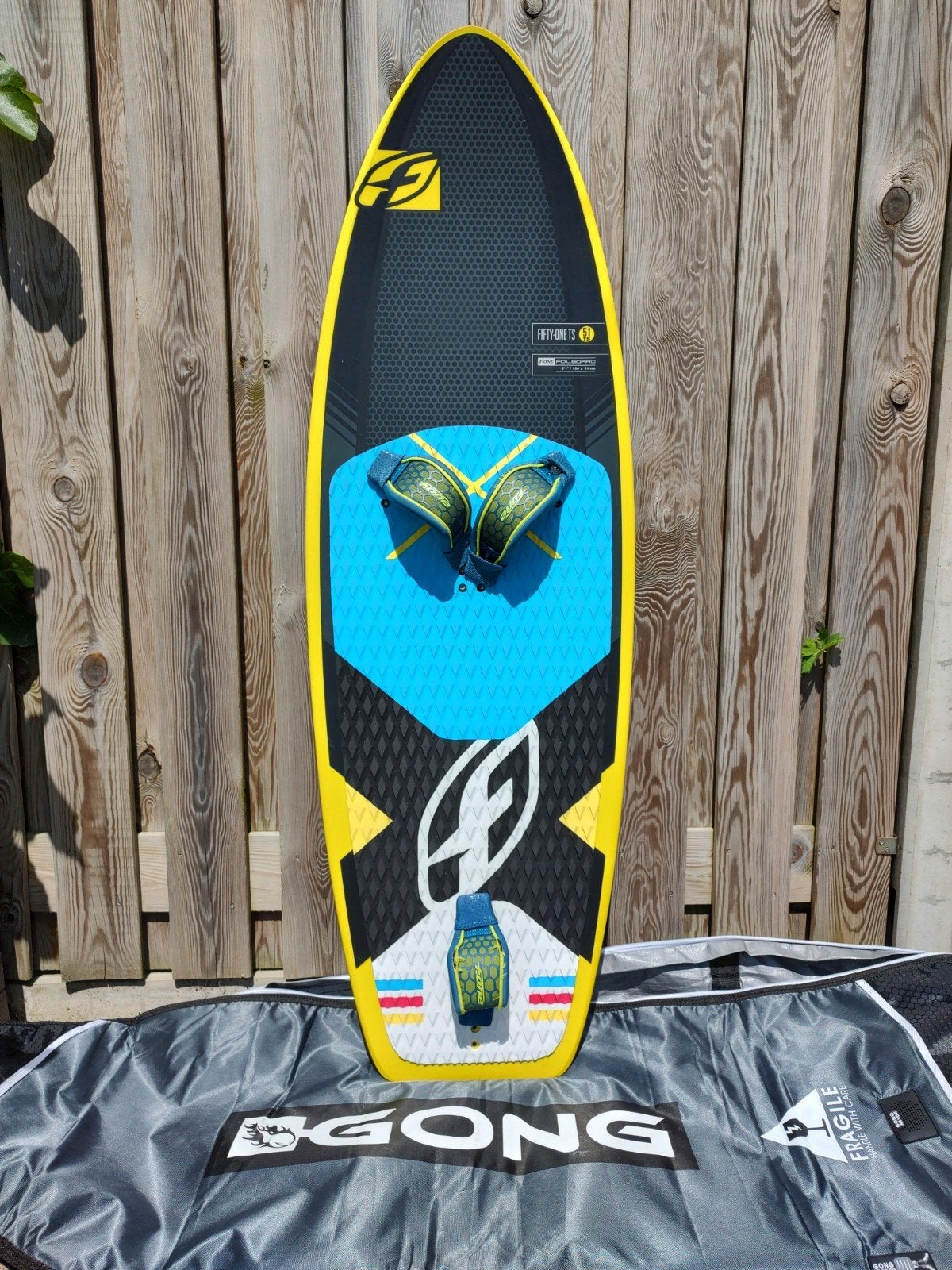 kite foilboard compeet, Watersport en Boten, Foil, Ophalen, Gebruikt, Kiteboard