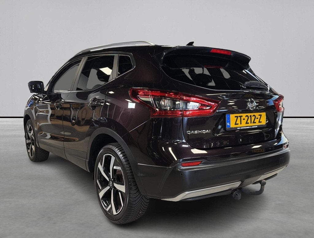 Nissan Qashqai 1.3 DIG-T Tekna Trekhaak, NAP, Auto's, Nissan, Automatische klimaatregeling, Gebruikt, Euro 6, 1290 kg