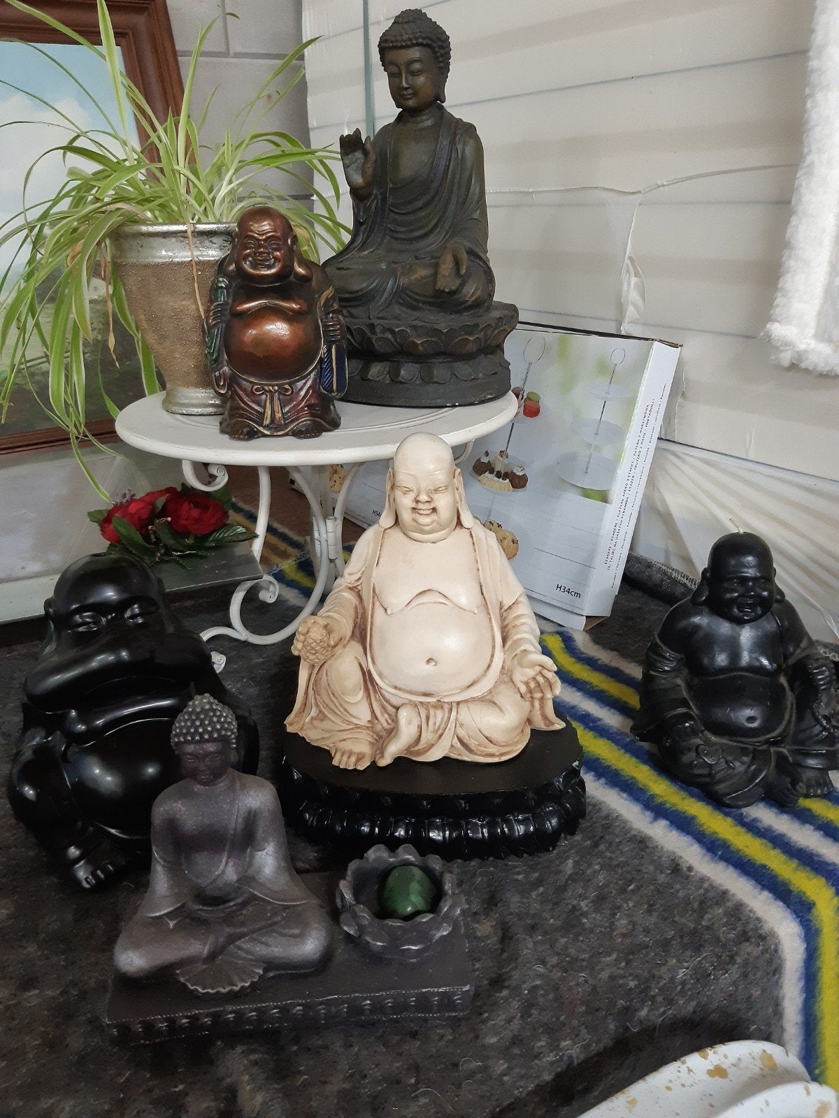 Boeddha Beelden Collectie - Diverse Maten en Stijlen, Ophalen