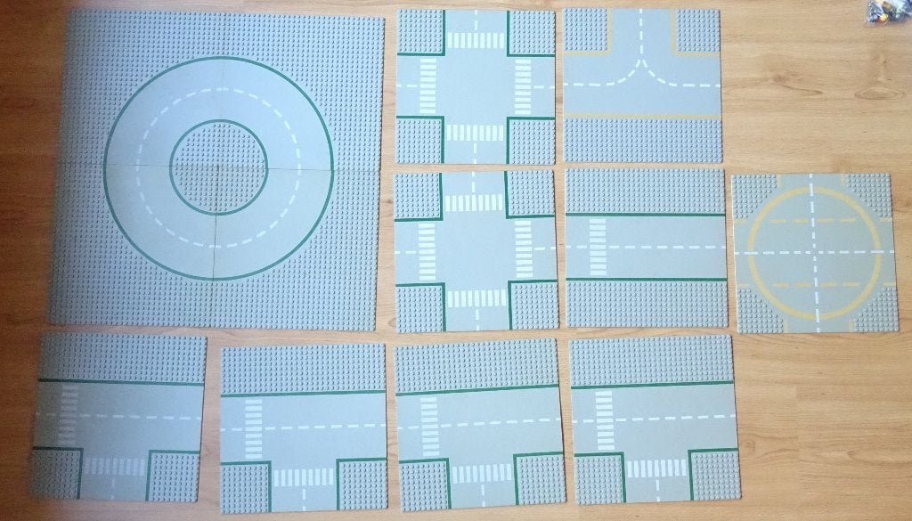 Lego wegenplaten, Ophalen of Verzenden, Gebruikt, Lego