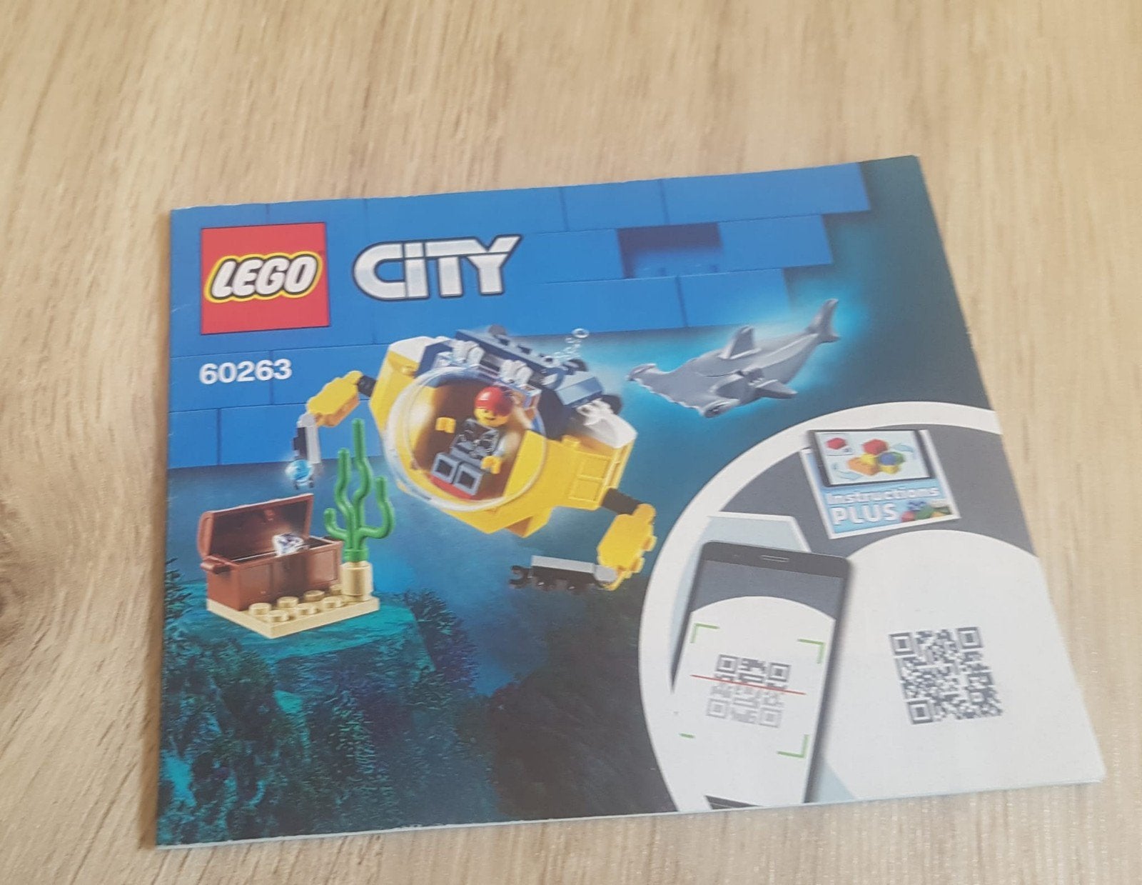 Lego City 60263 Oceaan Mini-onderzeeër, Ophalen of Verzenden