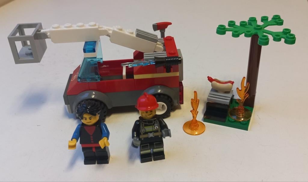 60212 Lego brandweer, Lego, Compleet, Ophalen of Verzenden, Complete set
