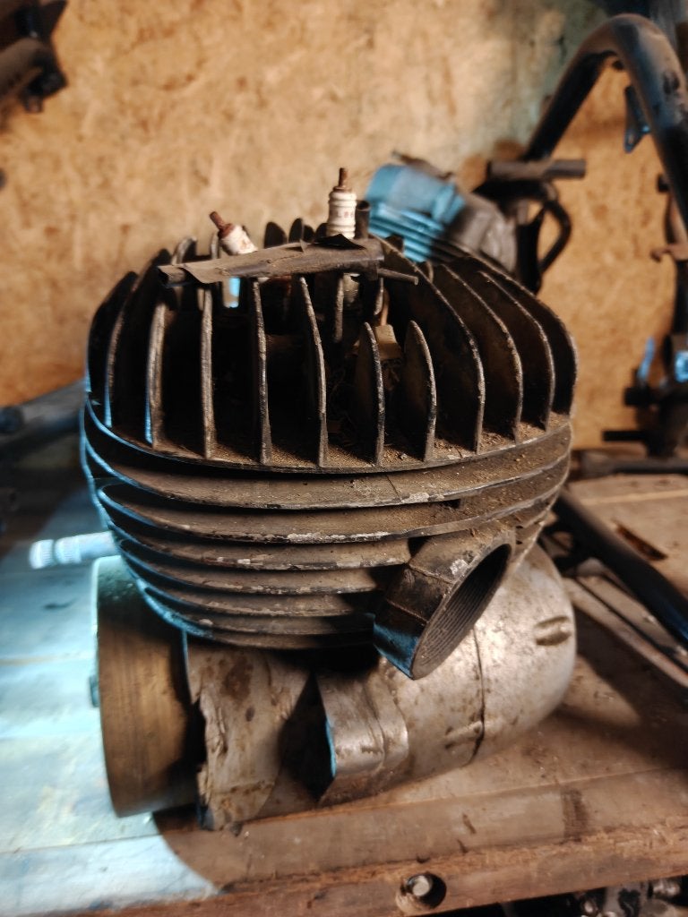 Motorblok Montesa Cota 247, Motoren, Ophalen, Gebruikt