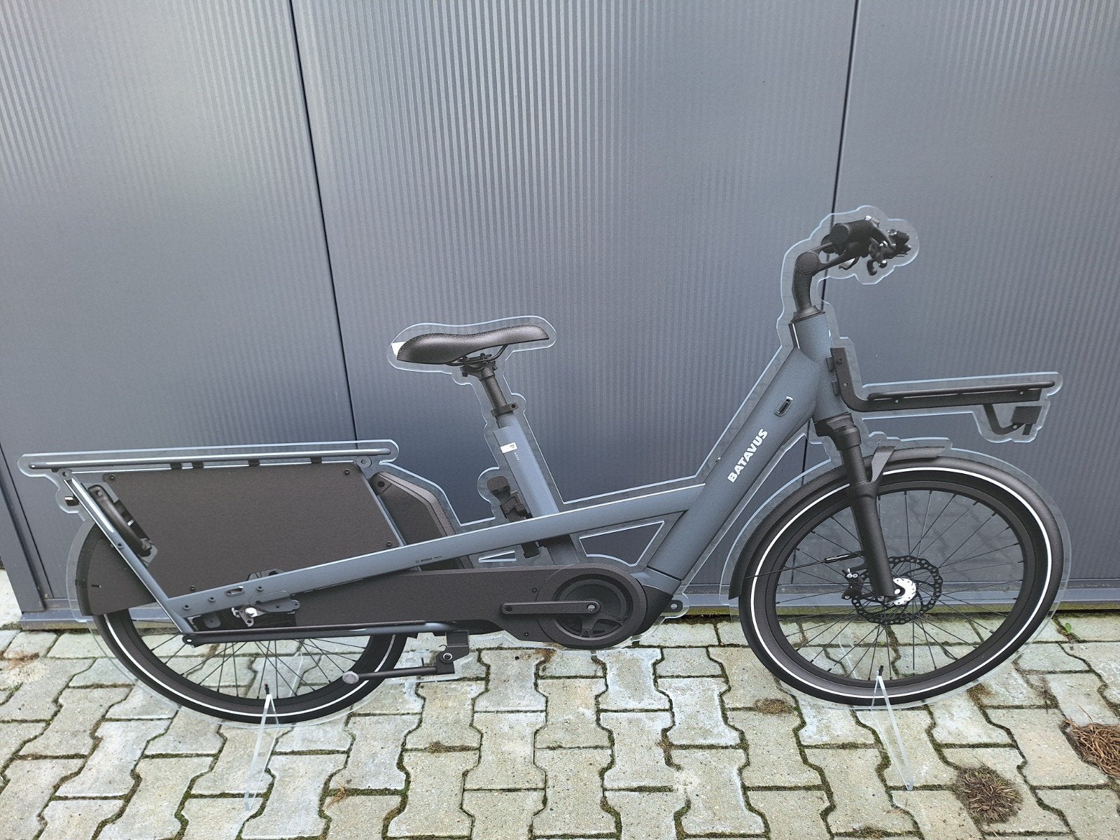 Unieke Batavus reclame fiets plexiglas, Ophalen, Zo goed als nieuw, Reclamebord