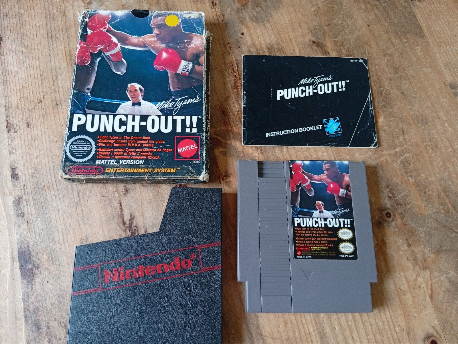 Mike Tyson's Punch Out NES - Compleet, Ophalen of Verzenden