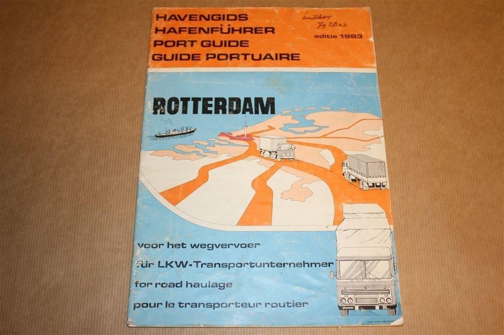 Havengids Rotterdam - Editie 1983, Boeken, Geschiedenis | Stad en Regio, Gelezen, Ophalen of Verzenden