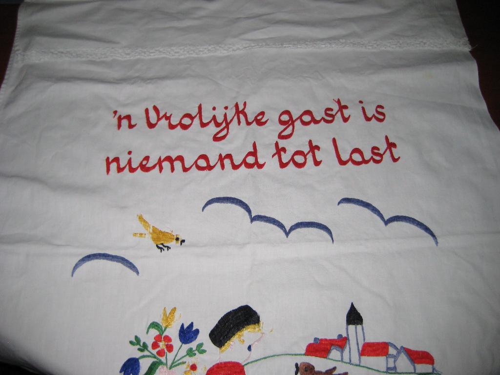 Oud doek voor oude handdoekrek, Ophalen of Verzenden, Zo goed als nieuw