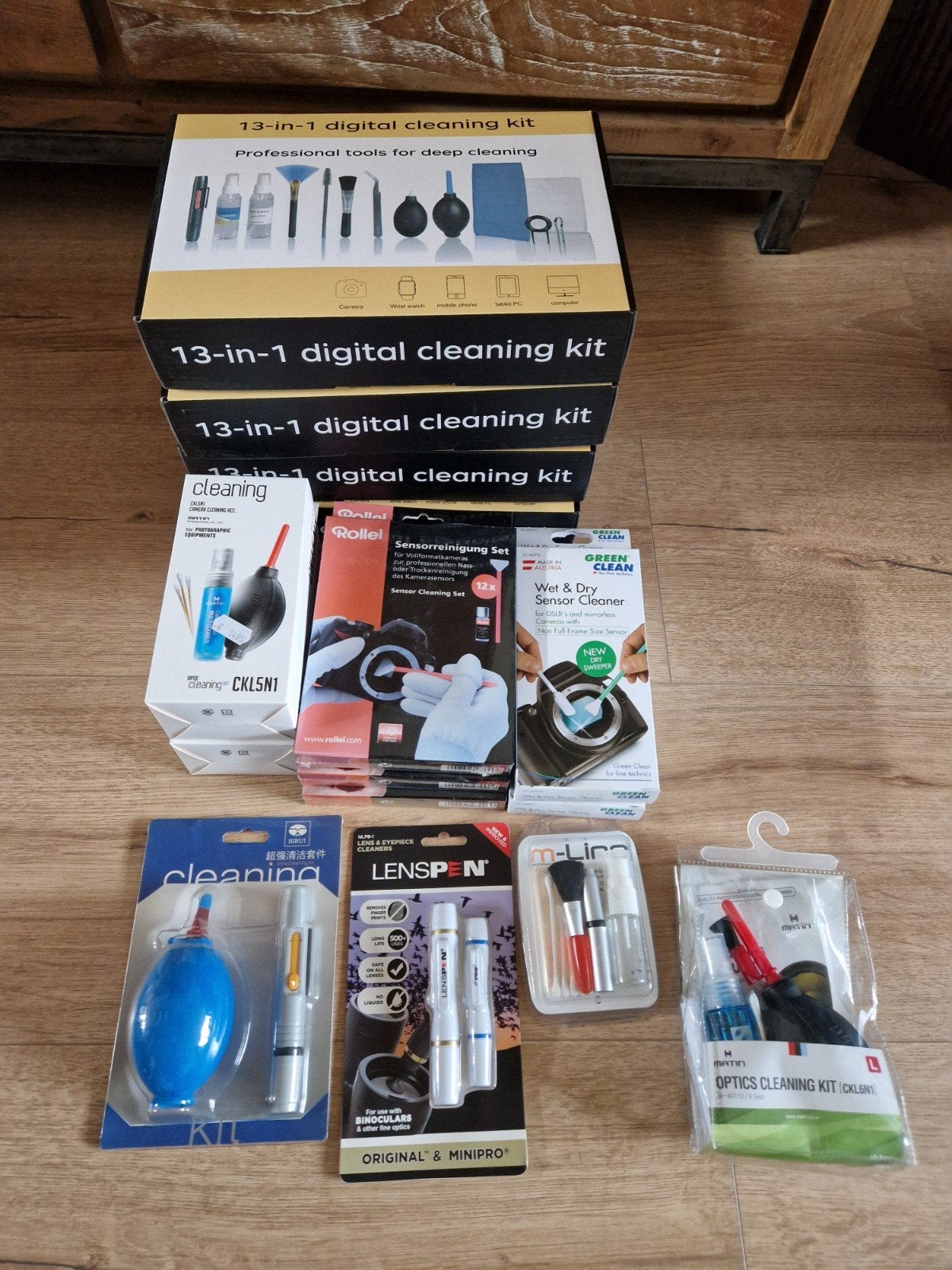 Camera schoonmaak setjes, Ophalen of Verzenden