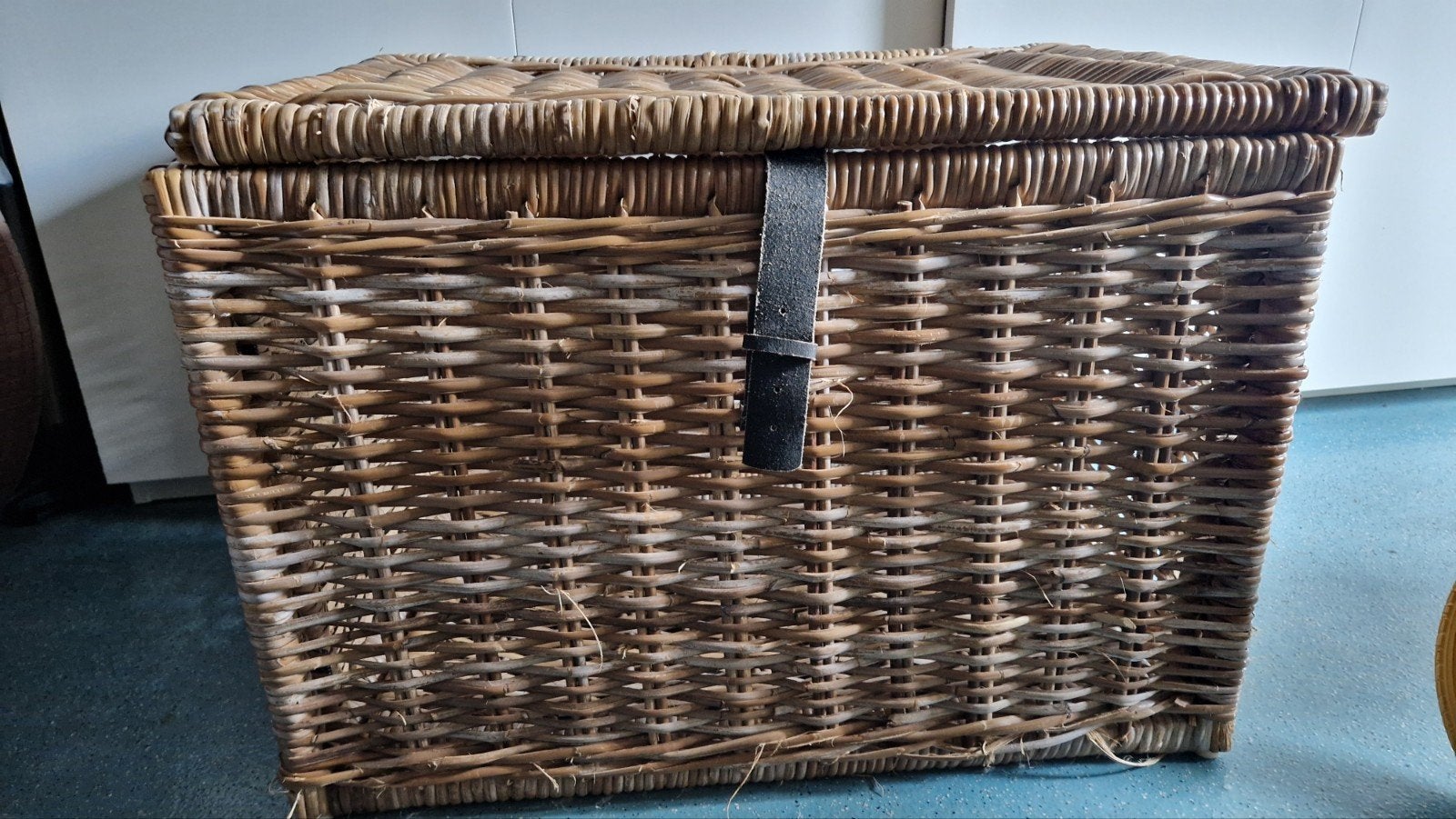 ikea rotan mand / kist met deksel, Ophalen, Rechthoekig, Riet